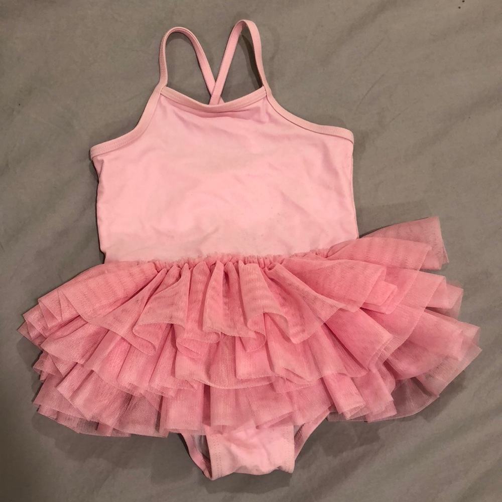 Baby girl one piece bathing suit